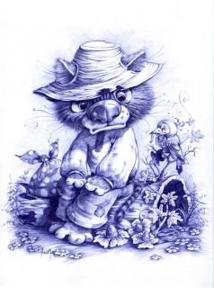 Бродяга. Иллюстрация С. Палия